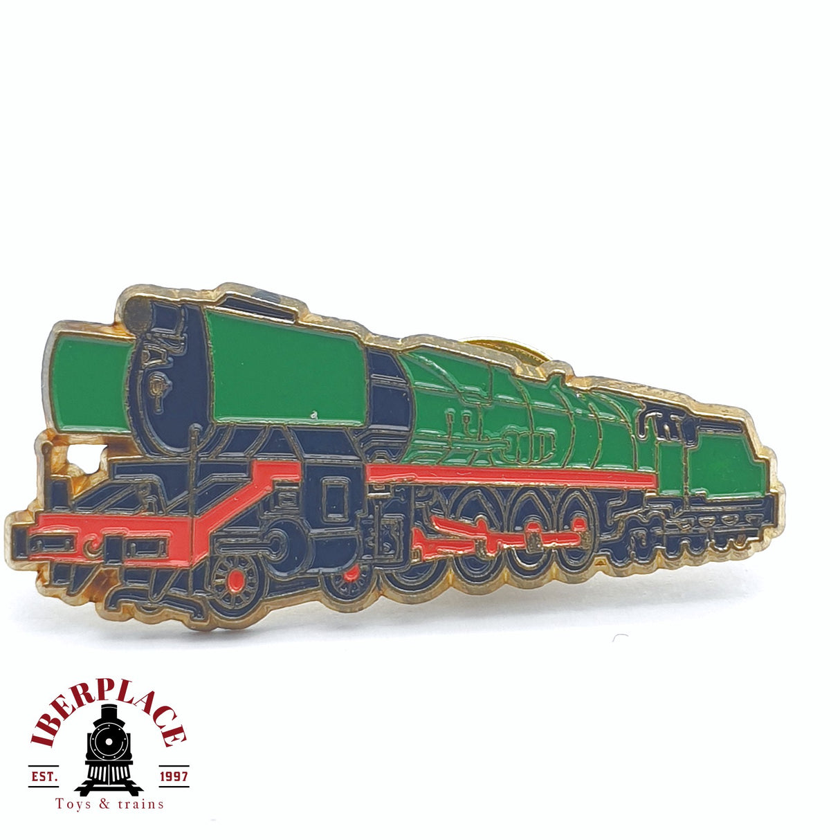 Pin de Colección Mabar: Locomotora de Vapor – Historia Ferroviaria Española