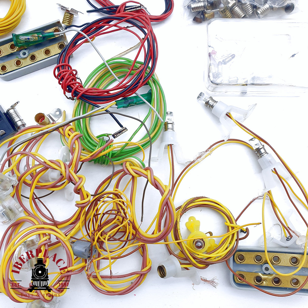 ♻️ 2da mano - Brawa Faller bombillas, cables panel de distribución H0 escala 1:87