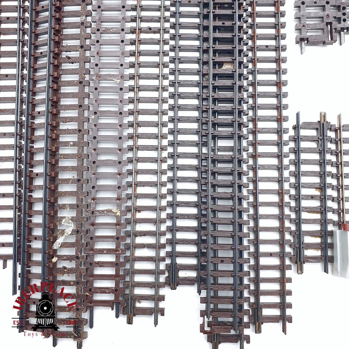 ♻️ 2da mano - 24x Arnold 1930 1010 1121 vías rectas balasto para vías N escala 1:160