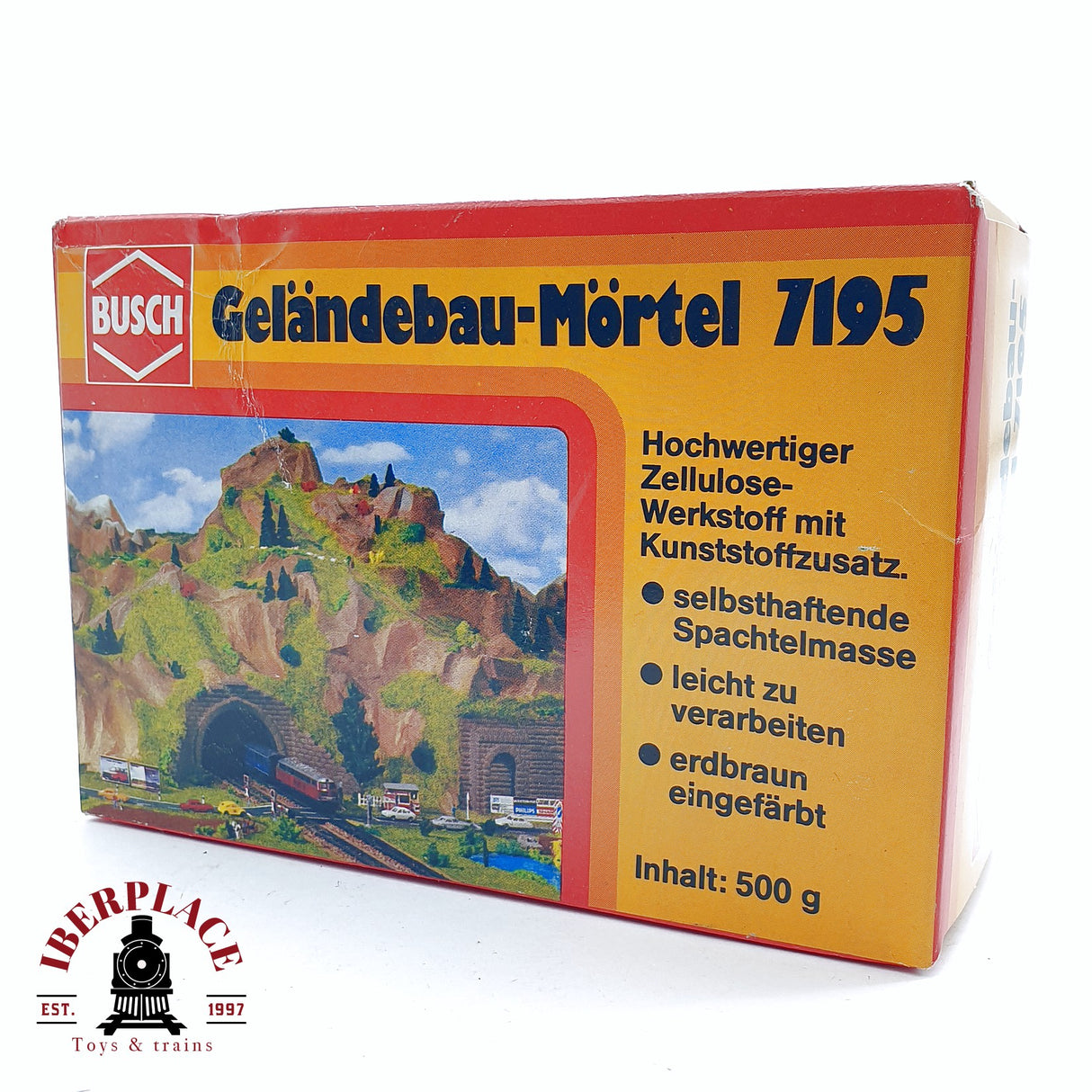 ♻️ 2da mano - Busch 7195 Mortero para construccion de terrenos H0 + N + Z escala