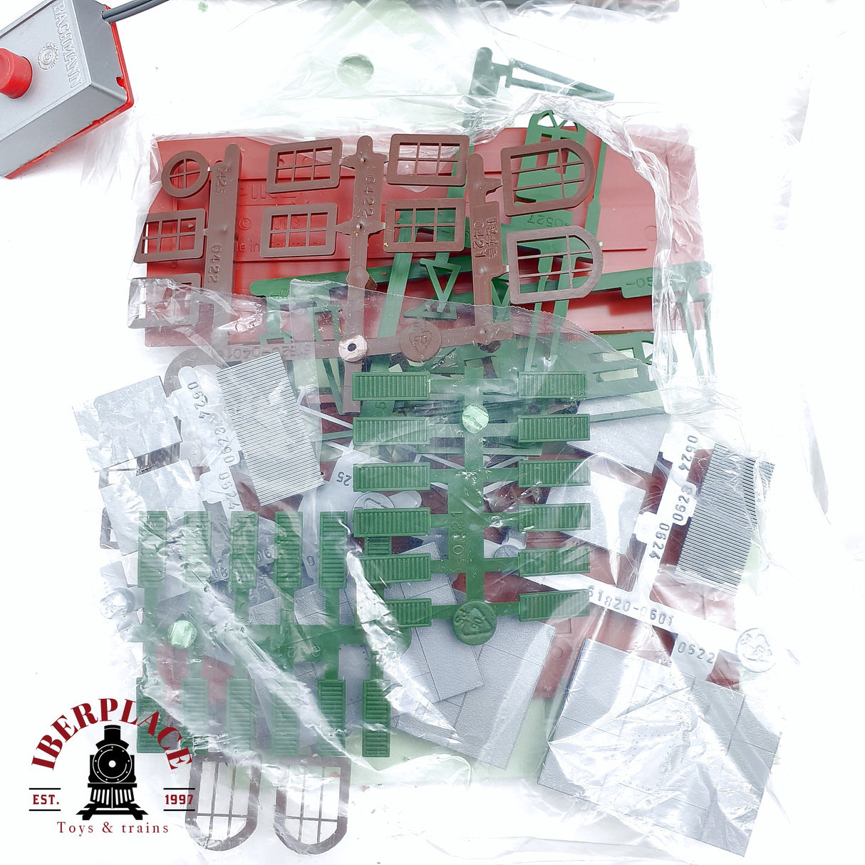 ♻️ 2da mano - Vollmer Bachmann Taxi stand Deposito shell piezas para repuesto H0 escala 1:87