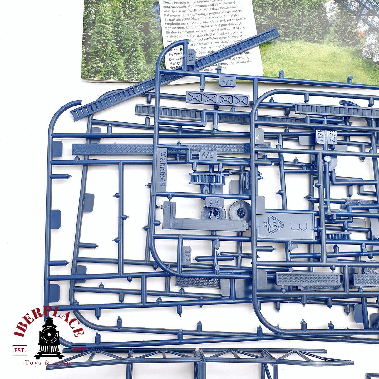 ♻️ 2da mano - Faller 222580 piezas de repuesto para Puente del valle de Bietschtal N escala 1:160