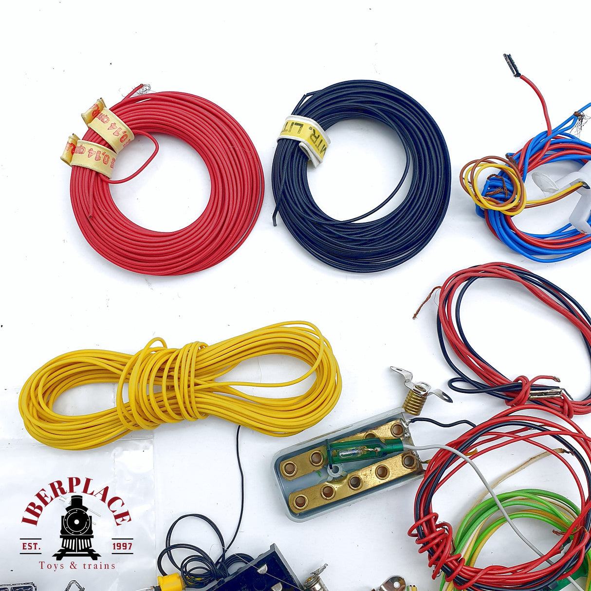♻️ 2da mano - Brawa Faller bombillas, cables panel de distribución H0 escala 1:87