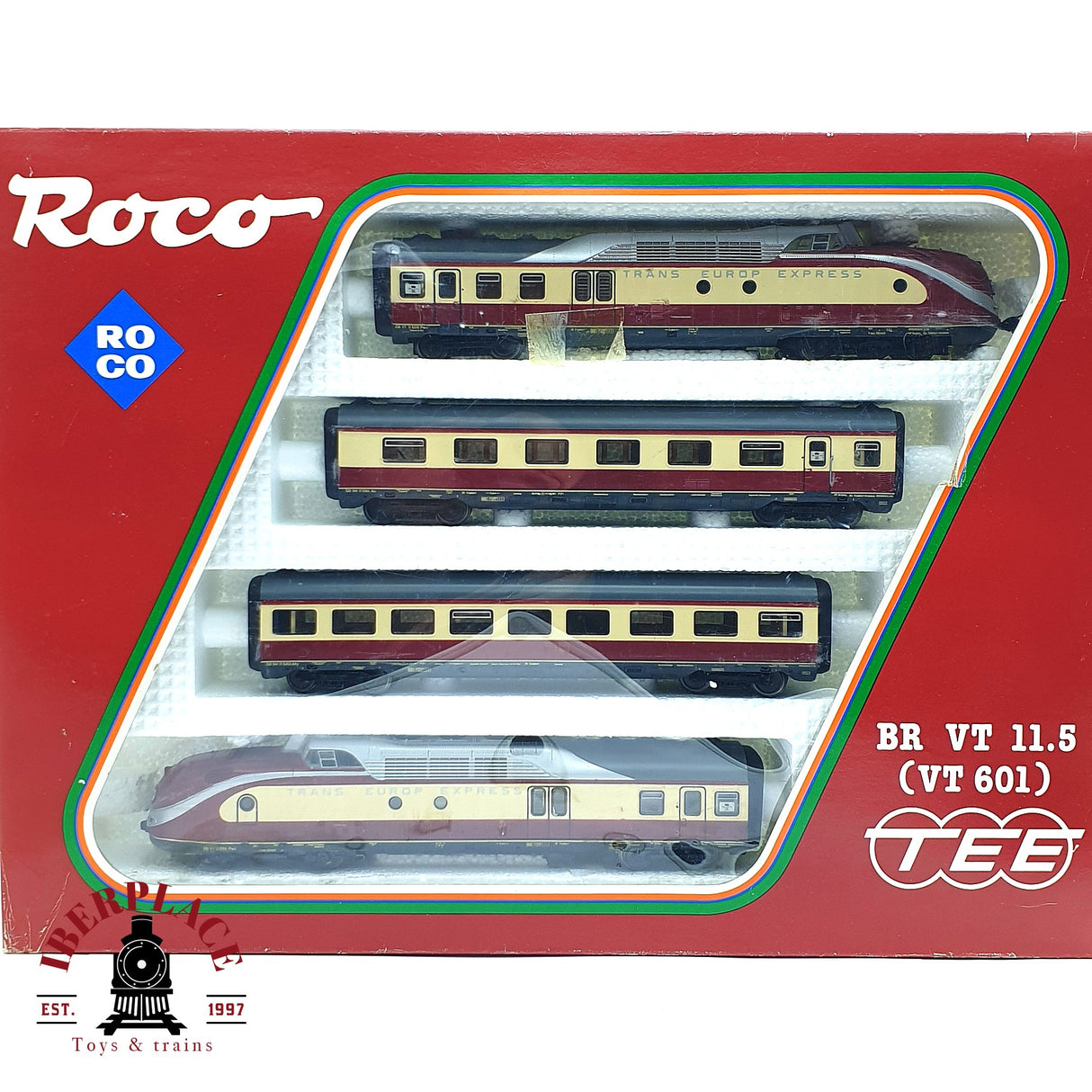 ♻️ 2da mano - AC Roco 14183A Digital Locomotora VT 11.5 TEE DB H0 escala 1:87 EH010