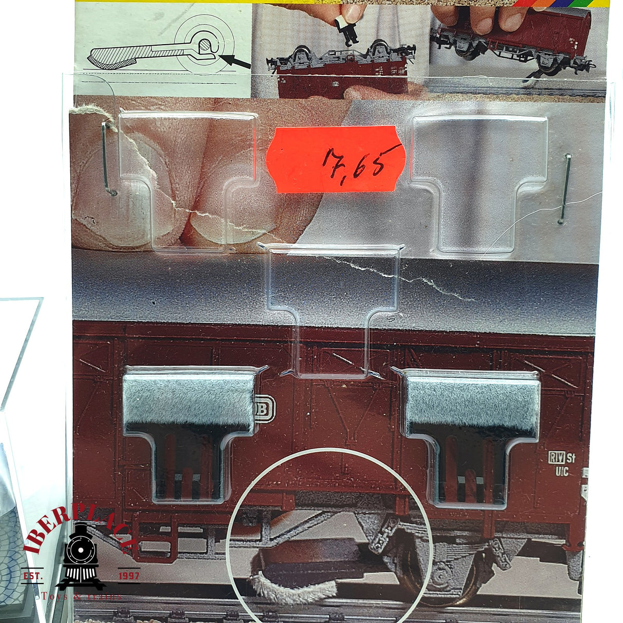 ♻️ 2da mano - Noch viessmann enanos limpia vías tornillos H0 escala 1:87 EH010