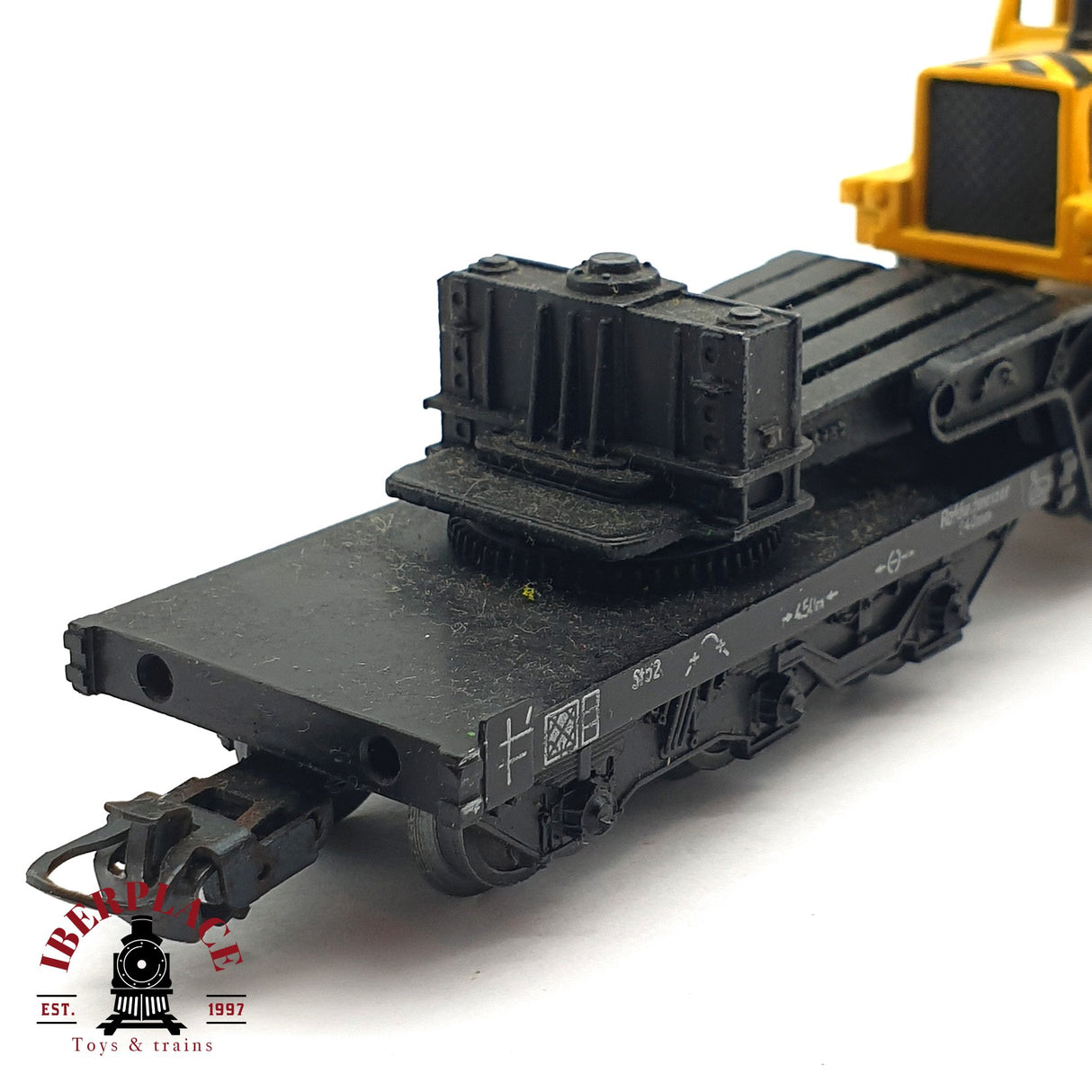 ♻️ 2da mano - Märklin vagón plataforma de cargas pesadas DB H0 escala 1:87 EH010