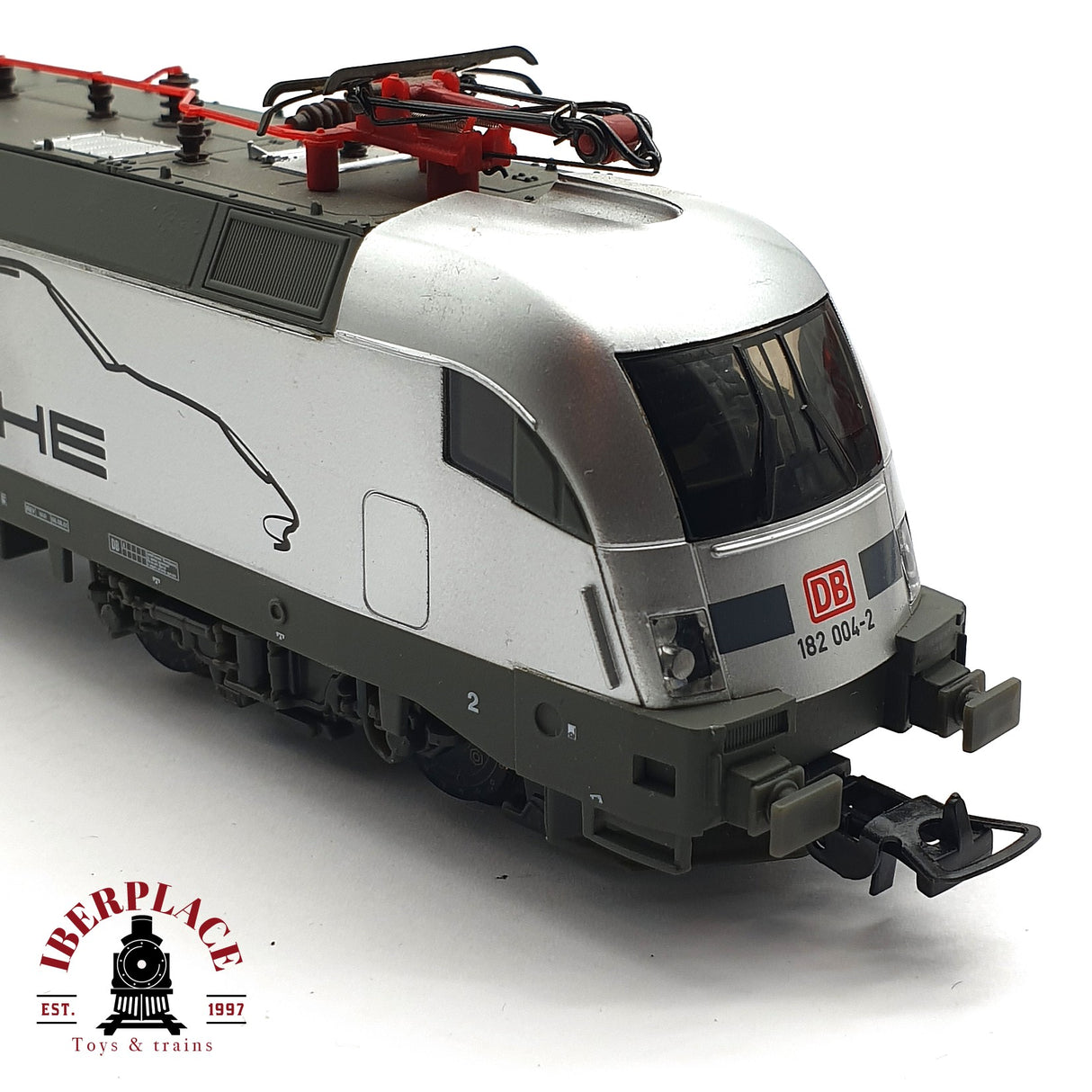 ♻️ 2da mano - AC PIKO 57292 Locomotora BR 182 Porsche DB H0 escala 1:87 EH010
