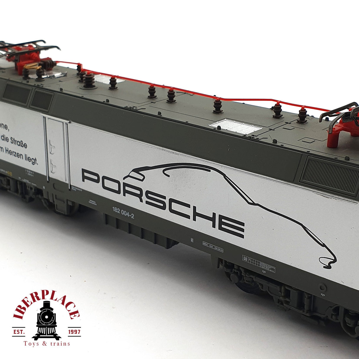♻️ 2da mano - AC PIKO 57292 Locomotora BR 182 Porsche DB H0 escala 1:87 EH010
