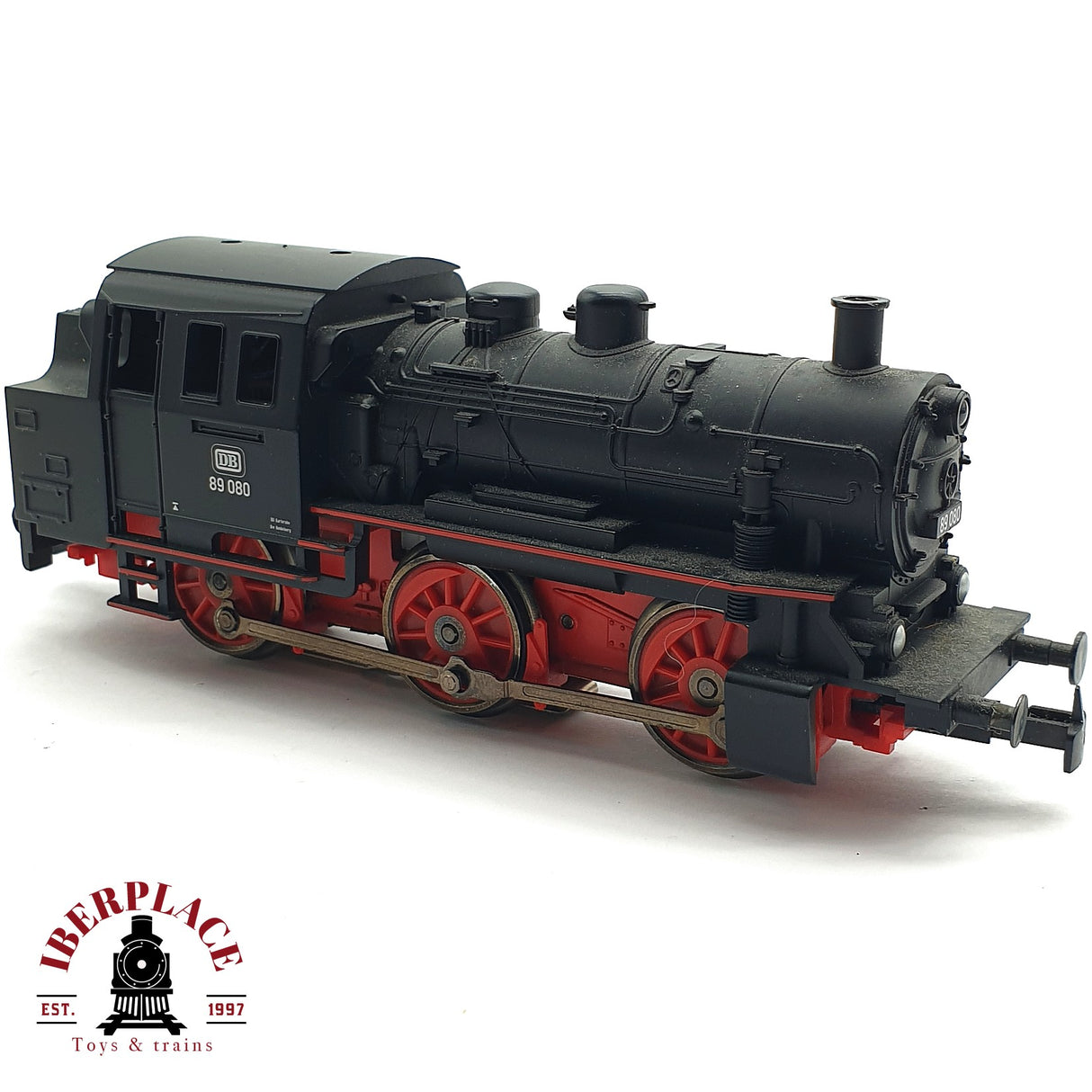 ♻️ 2da mano - Märklin Locomotora sin motor con decoder DB 89 080 H0 escala 1:87 EH010