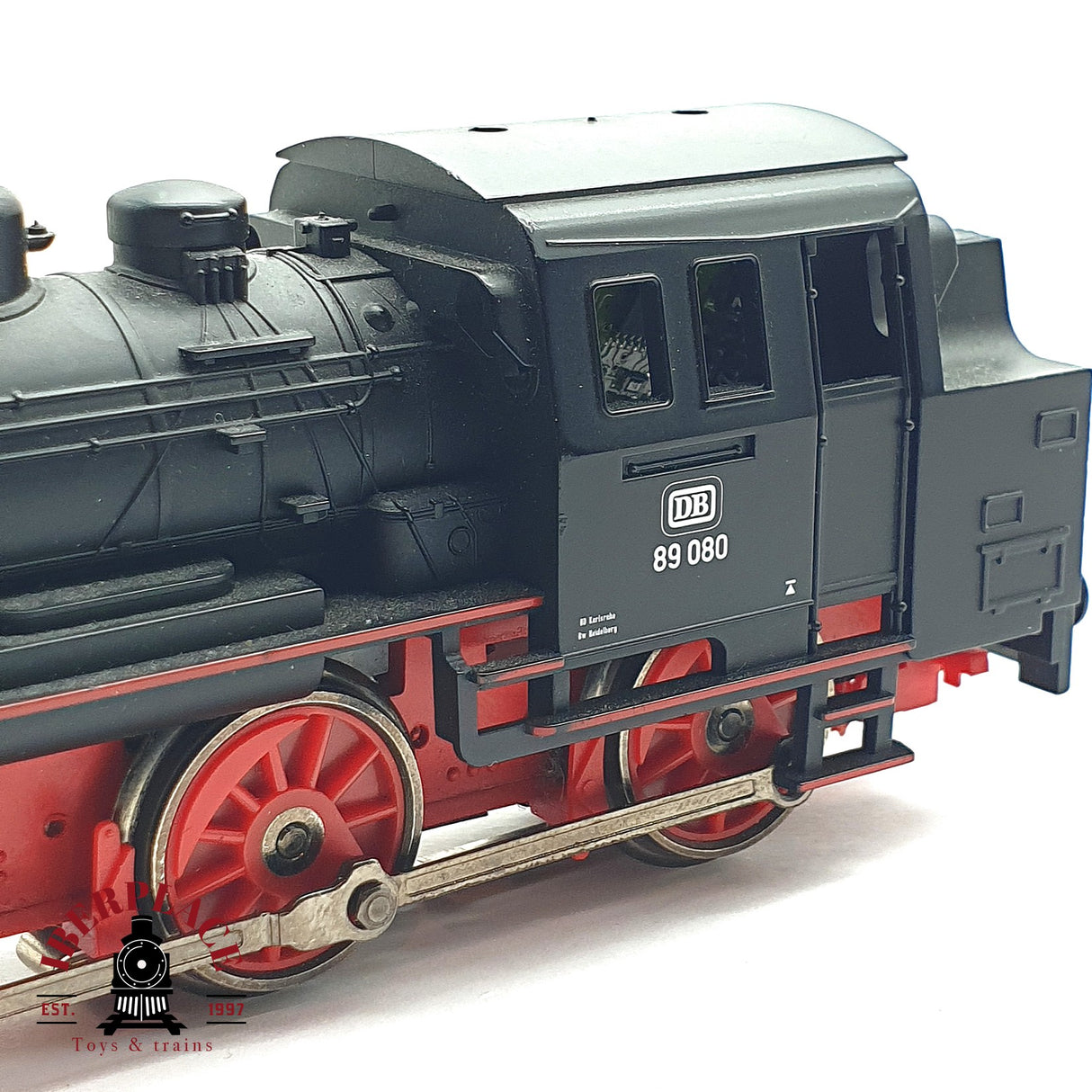 ♻️ 2da mano - Märklin Locomotora sin motor con decoder DB 89 080 H0 escala 1:87 EH010