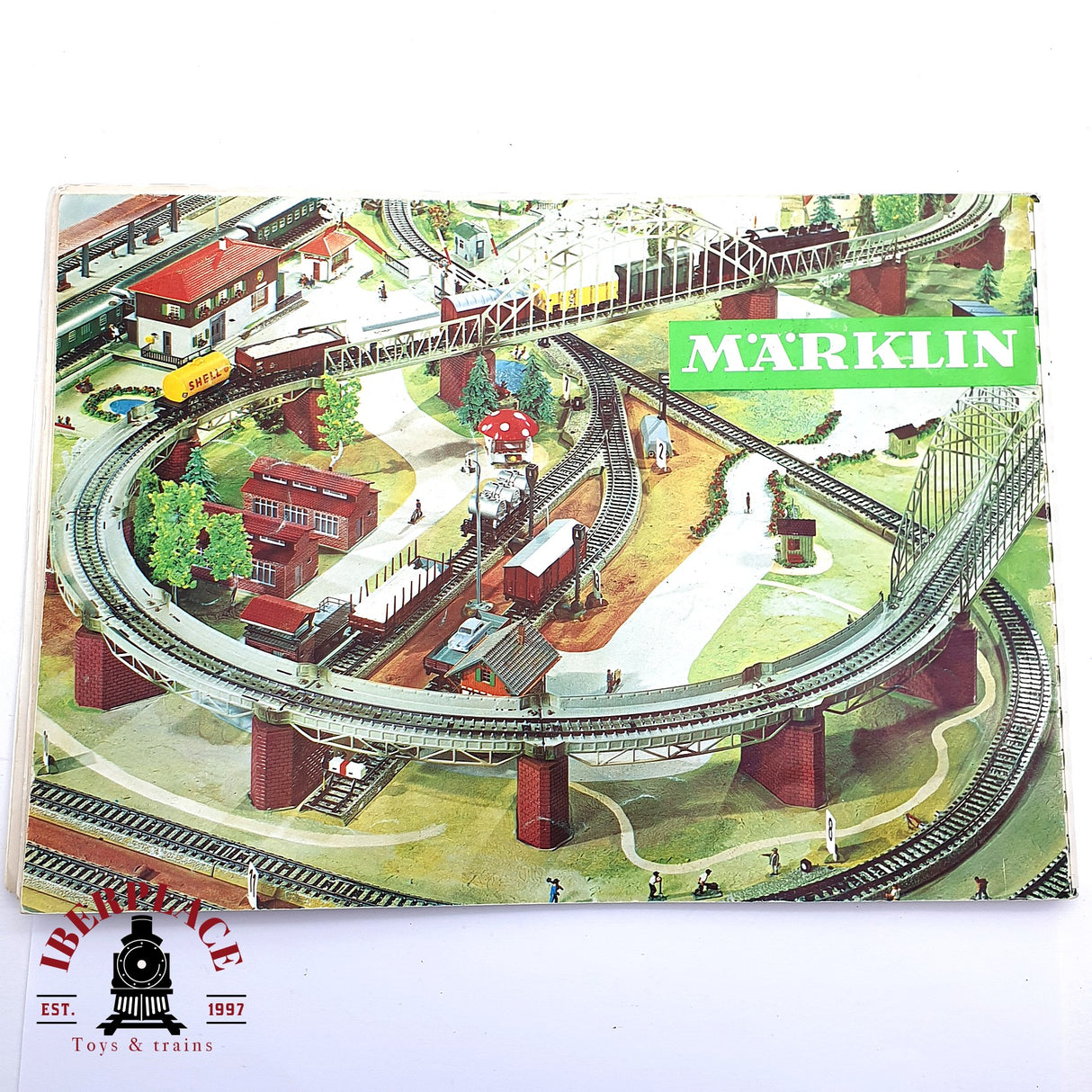 ♻️ 2da mano - Märklin 0350 libro plano de vías del año 1969 H0 escala 1:87 EH010