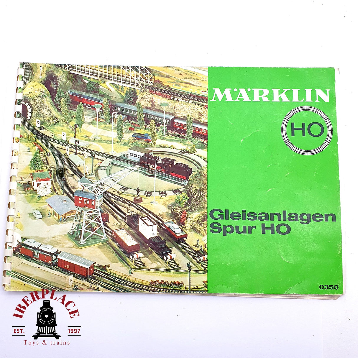 ♻️ 2da mano - Märklin 0350 libro plano de vías del año 1969 H0 escala 1:87 EH010