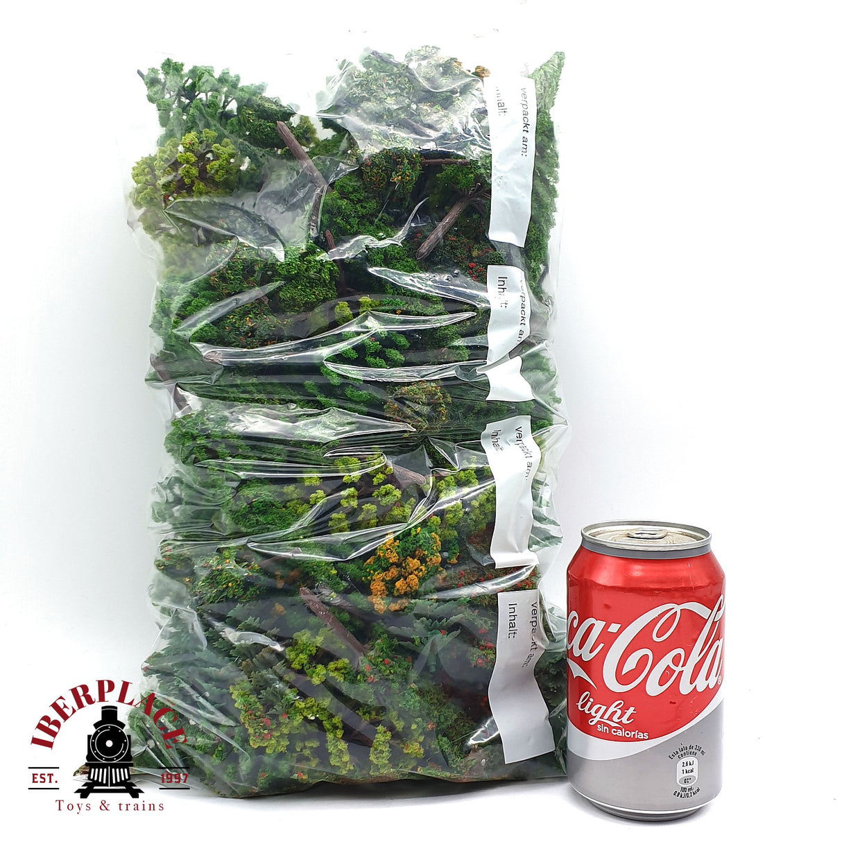 ♻️ 2da mano - Lote XXL arboles pinos Abetos H0 escala 1:87 EH010