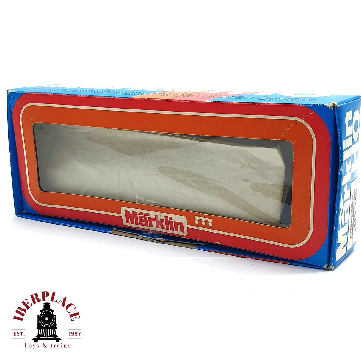 ♻️ 2da mano - Märklin 3039 caja vacía de locomotora H0 escala 1:87 EH010