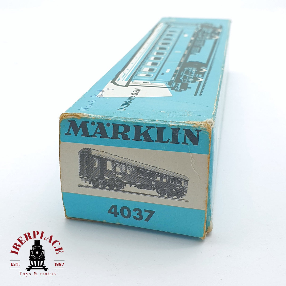 ♻️ 2 mano - Märklin 4037 vagón pasajeros DB en metal H0 escala 1:87 TEN03