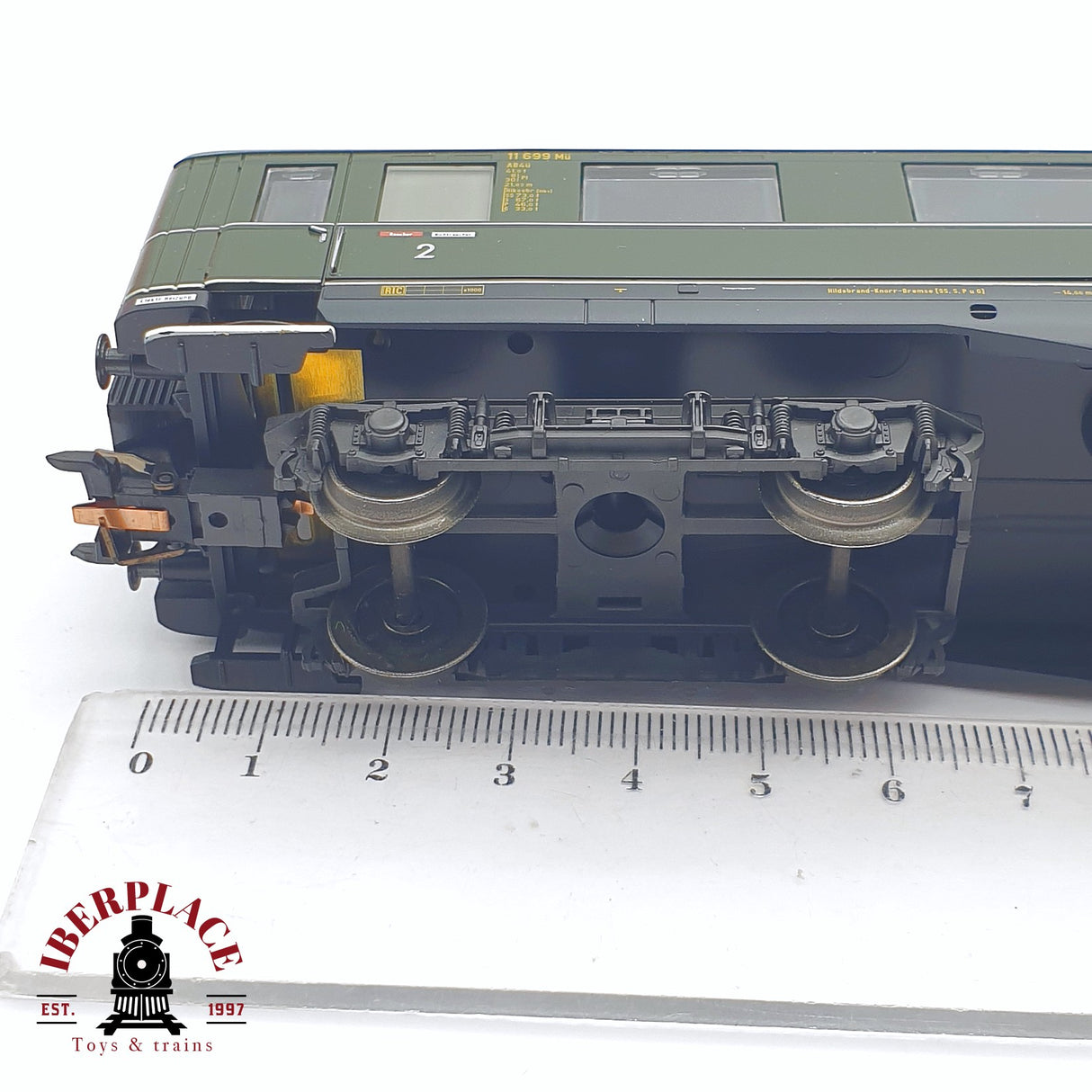 ♻️ 2 mano - Märklin 43201 vagón pasajeros DR 11 699 H0 escala 1:87 TEN03