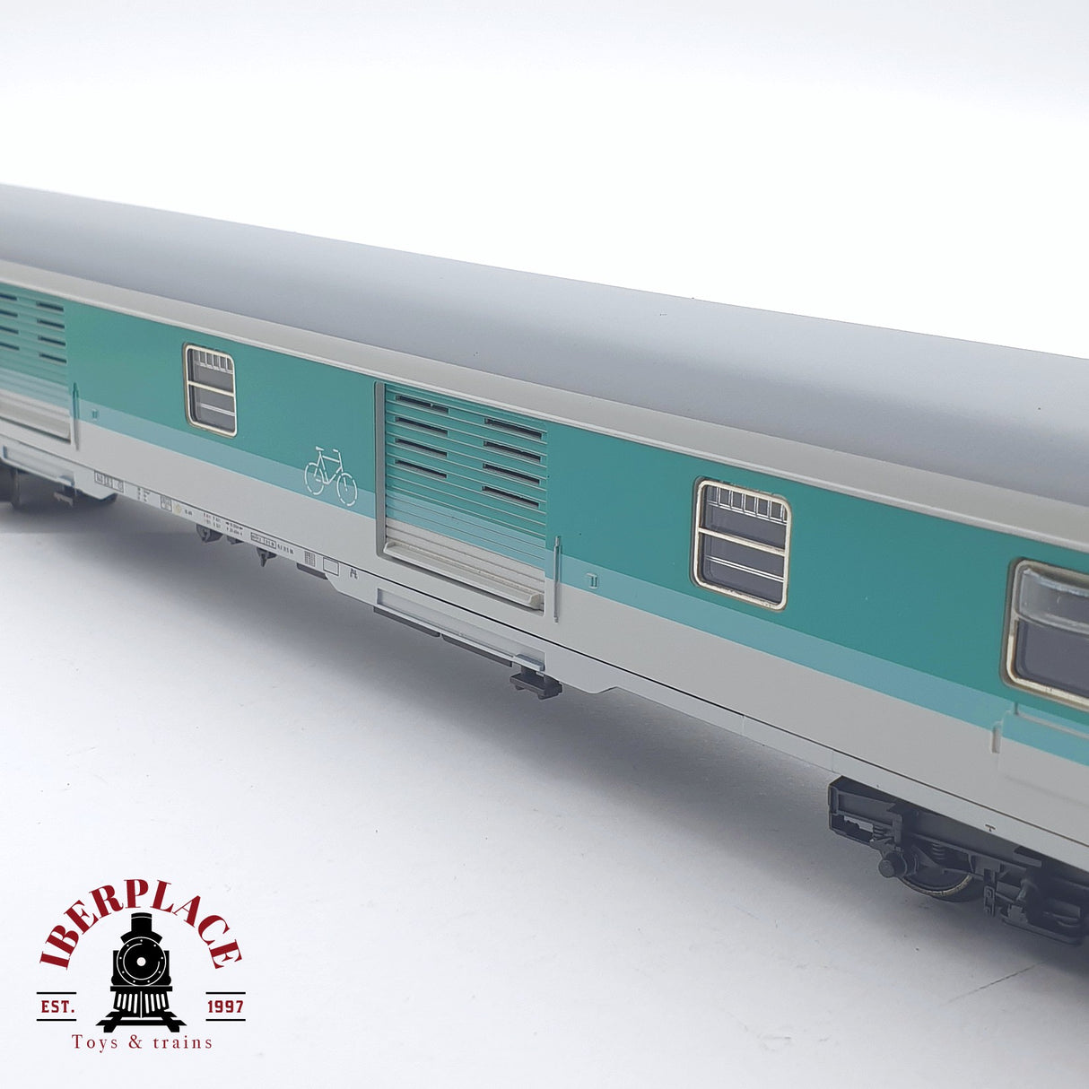 ♻️ 2 mano - Märklin 42931 vagón equipajes y bicicletas DB H0 escala 1:87 TEN03