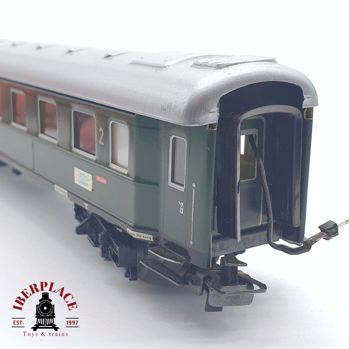 ♻️ 2 mano - Märklin 4037 vagón pasajeros DB en metal H0 escala 1:87 TEN03