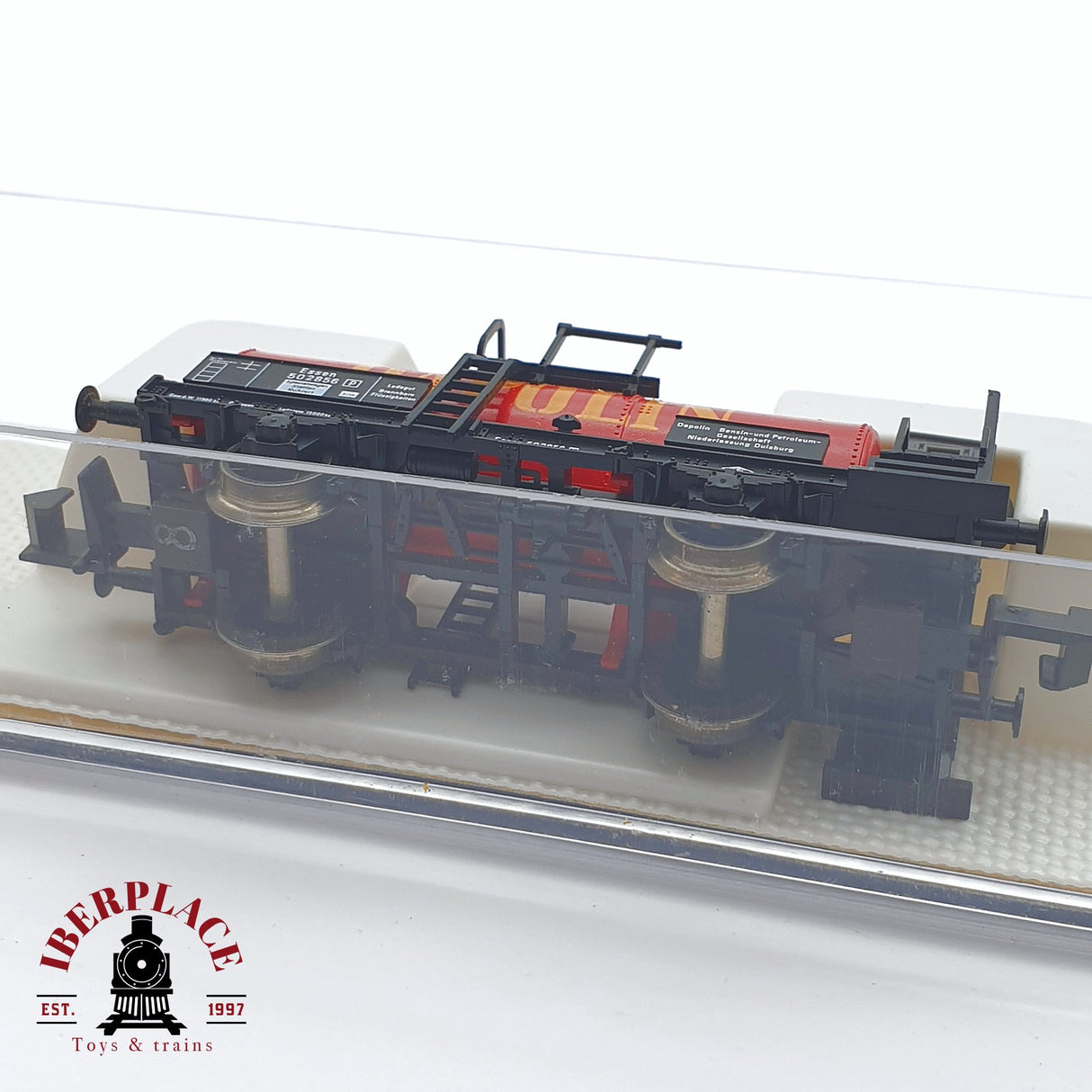 ♻️ 2 mano - Fleischmann 8846K vagón cisterna Dapolin N escala 1:160 TEN03