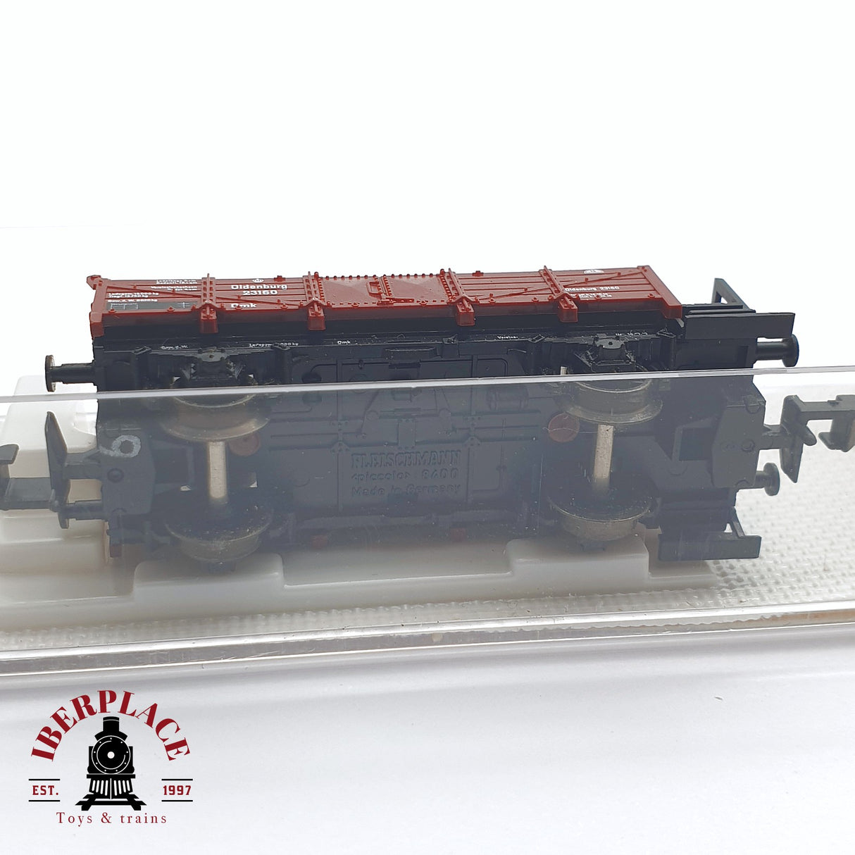 ♻️ 2 mano - Fleischmann 8862 vagón con garita Oldenburg 23160 N escala 1:160 TEN03