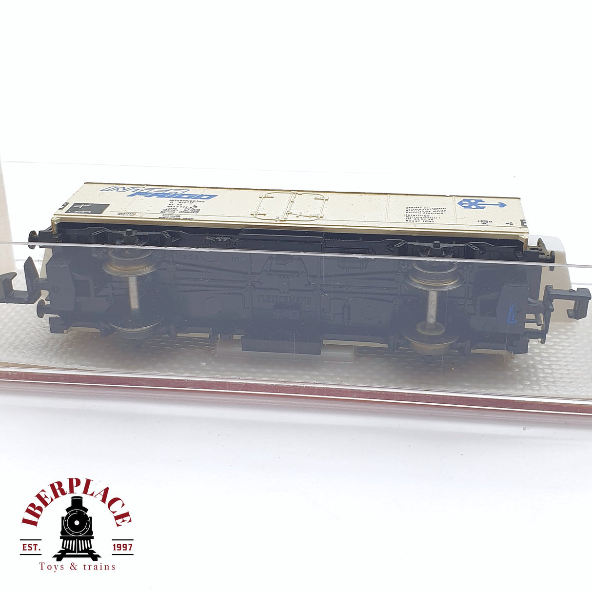♻️ 2 mano - Fleischmann 8321 vagón interfrigo FS N escala 1:160 TEN03