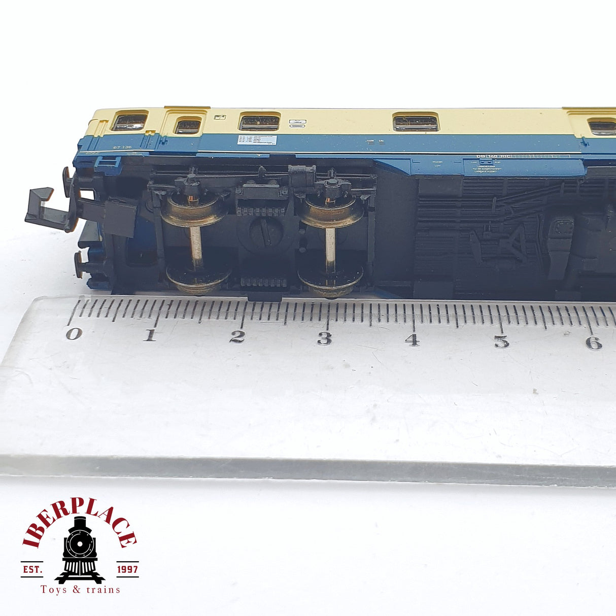 ♻️ 2 mano - Arnold 3245 vagon correos DBP N escala 1:160 TEN04