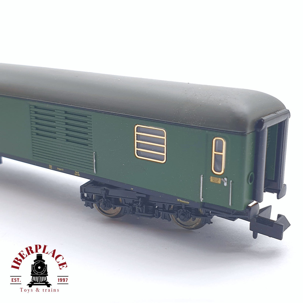 ♻️ 2 mano - Arnold 3771 vagón equipajes DB N escala 1:160 TEN04