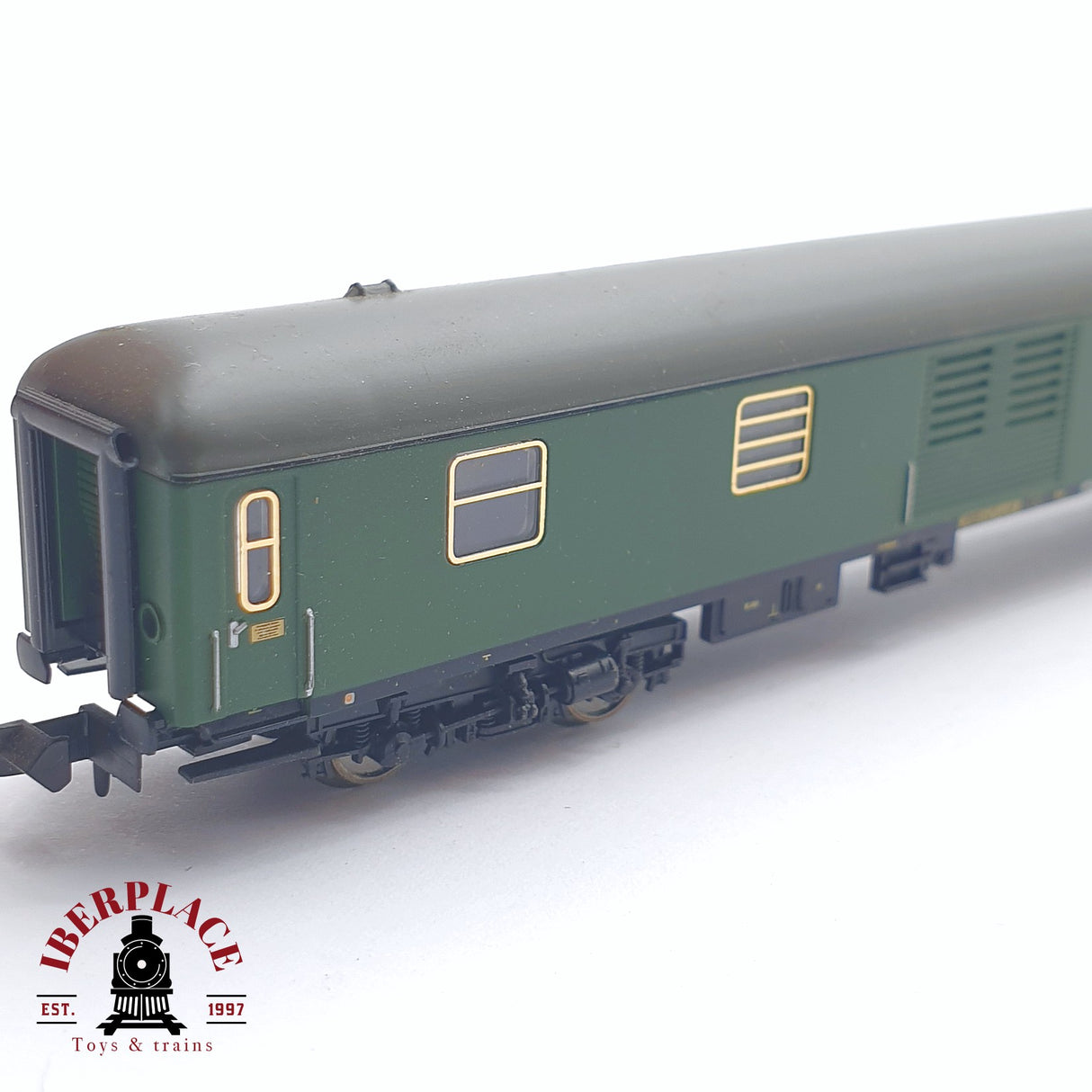 ♻️ 2 mano - Arnold 3771 vagón equipajes DB N escala 1:160 TEN04