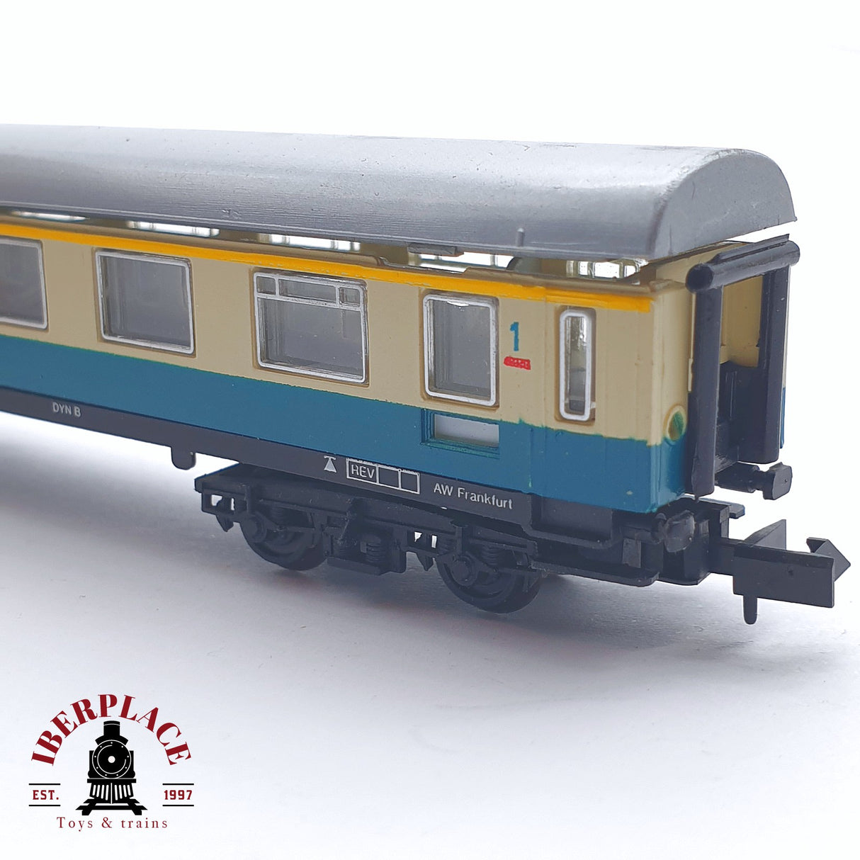 ♻️ 2 mano - Arnold 0321 vagón pasajeros DB clase 1 N escala 1:160 TEN04