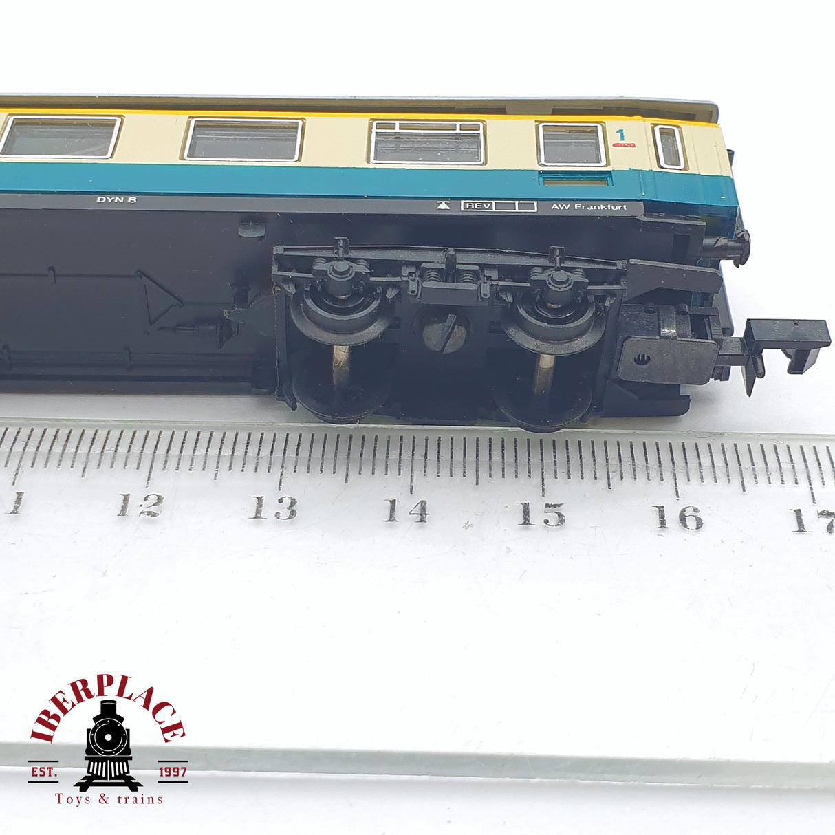 ♻️ 2 mano - Arnold 0321 vagón pasajeros DB clase 1 N escala 1:160 TEN04