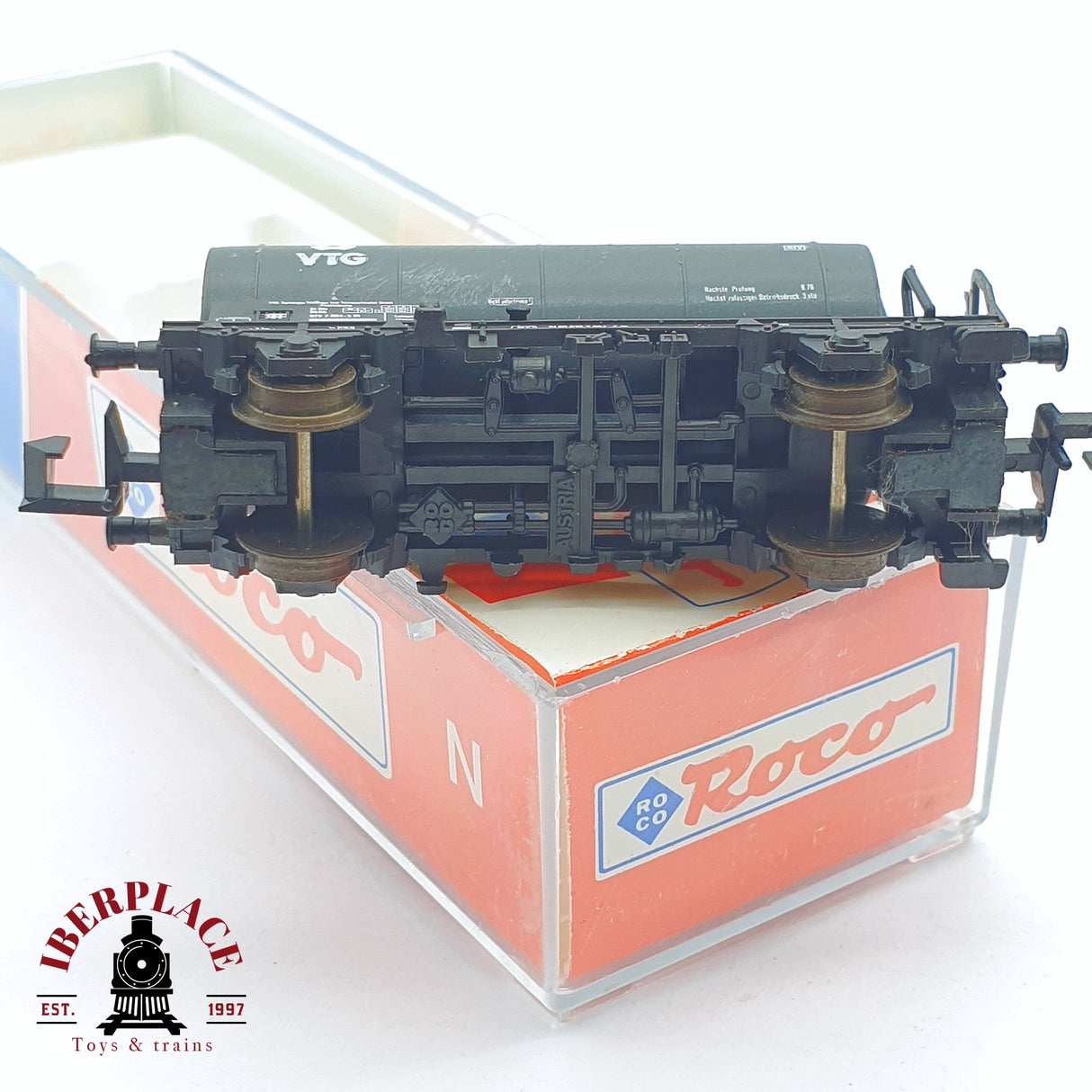 ♻️ 2 mano - Roco 25037 cisterna VTG DB N escala 1:160 TEN04