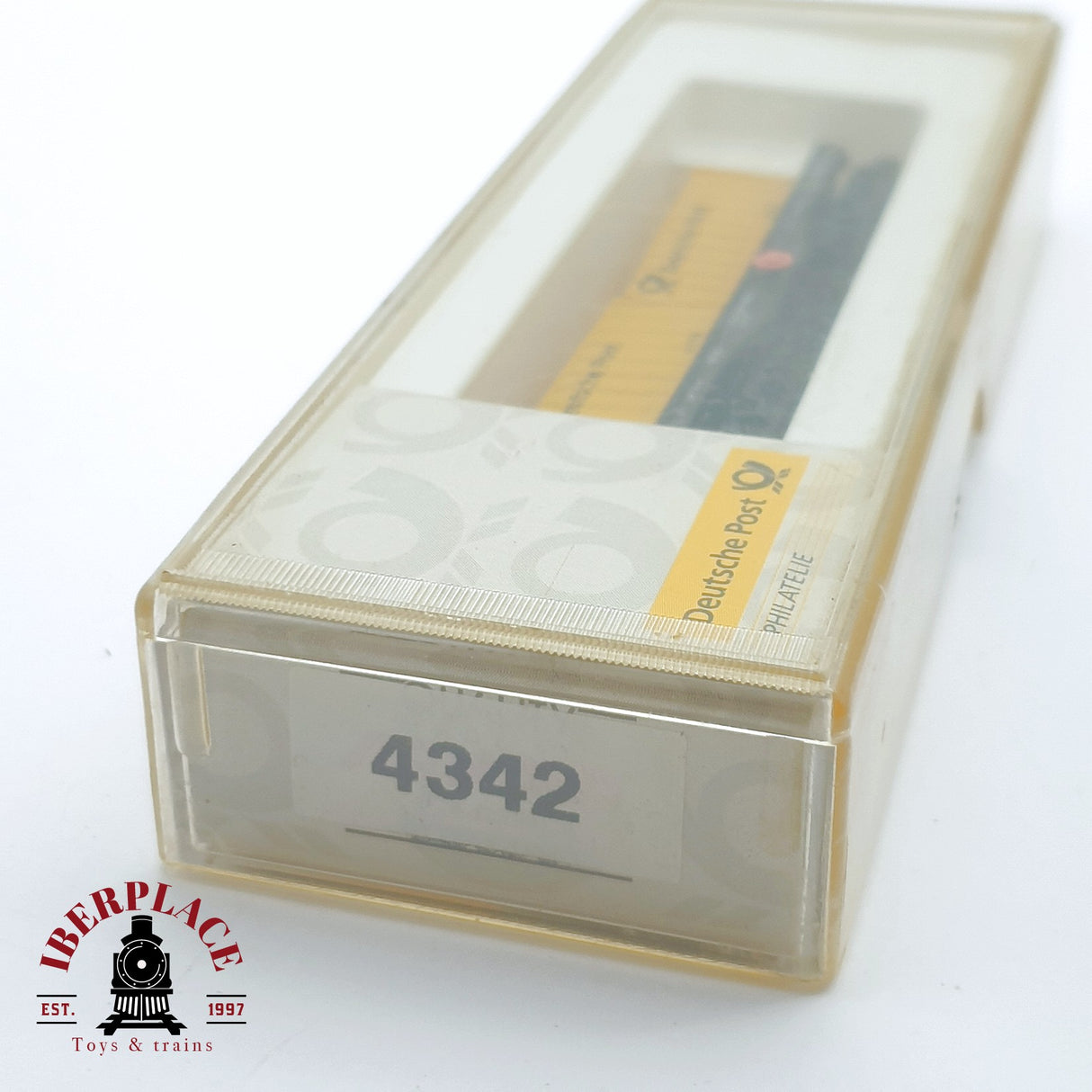 ♻️ 2 mano - Arnold 4342 vagón contenedores DBP N escala 1:160 TEN04