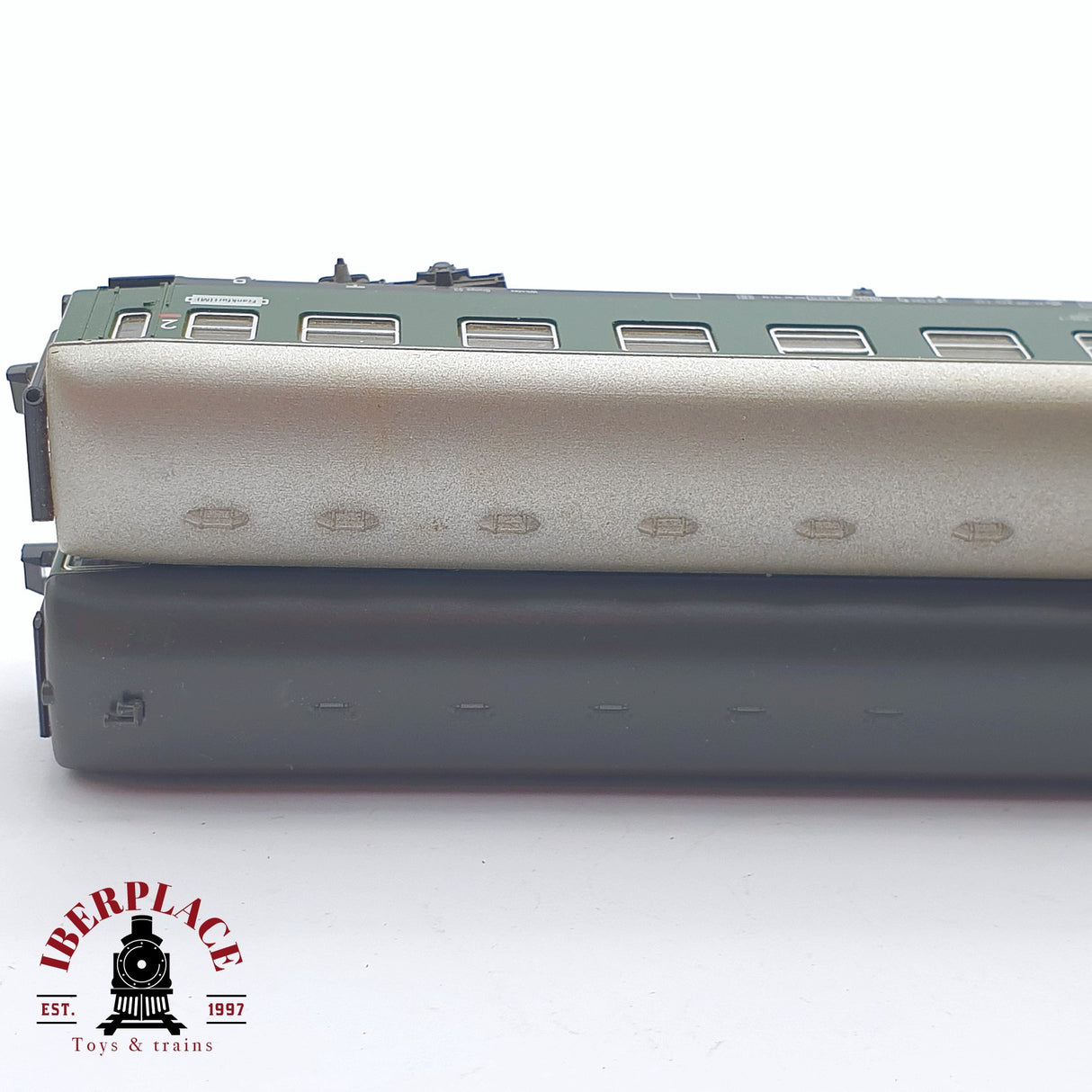 ♻️ 2 mano - Fleischmann 2x vagones pasajeros DB clase 2 N escala 1:160 TEN04