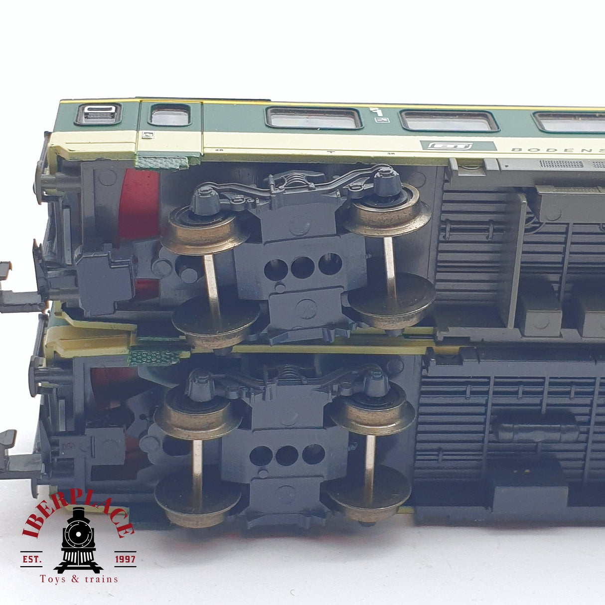 ♻️ 2 mano - Roco 2x vagones pasajero bodensee toggenburg N escala 1:160 TEN04