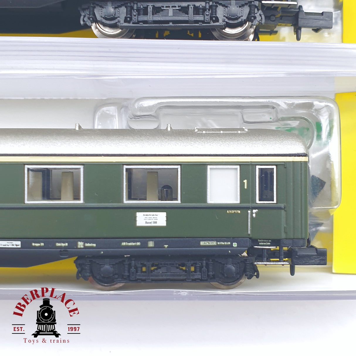 ♻️ 2 mano - Minitrix 5x 15769 vagones pasajero DB N escala 1:160 TEN04