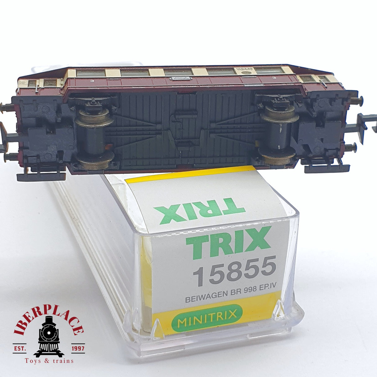 ♻️ 2 mano - Minitrix 15855 vagón pasajeros DRG N escala 1:160 TEN04