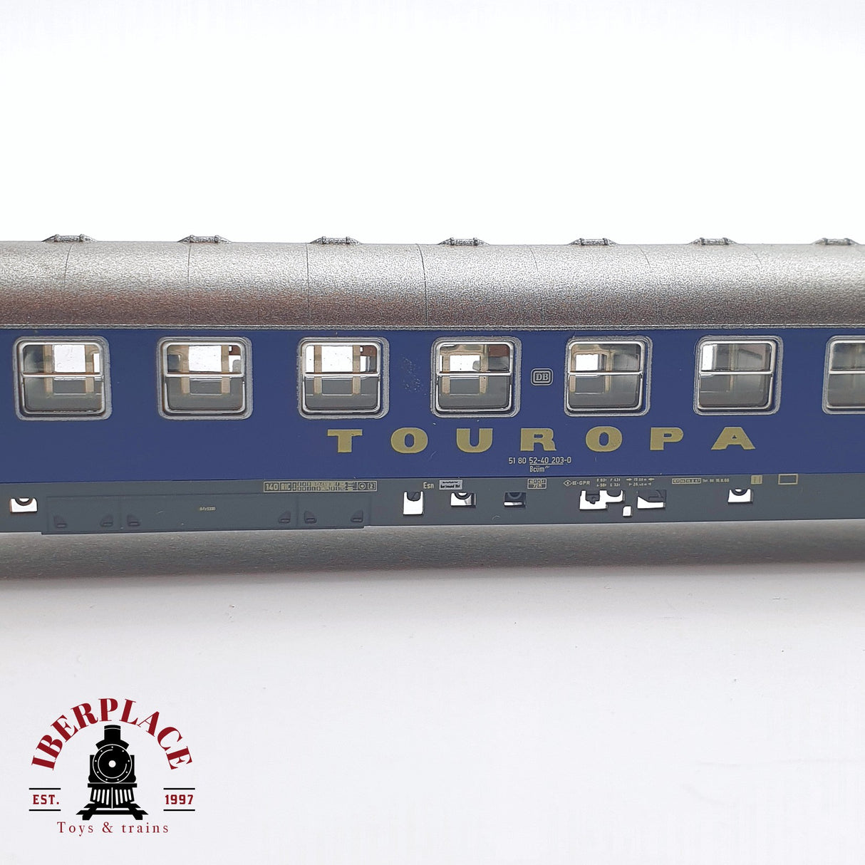 ♻️ 2 mano - Minitrix 15816 vagón pasajeros Touropa DB N escala 1:160 TEN04