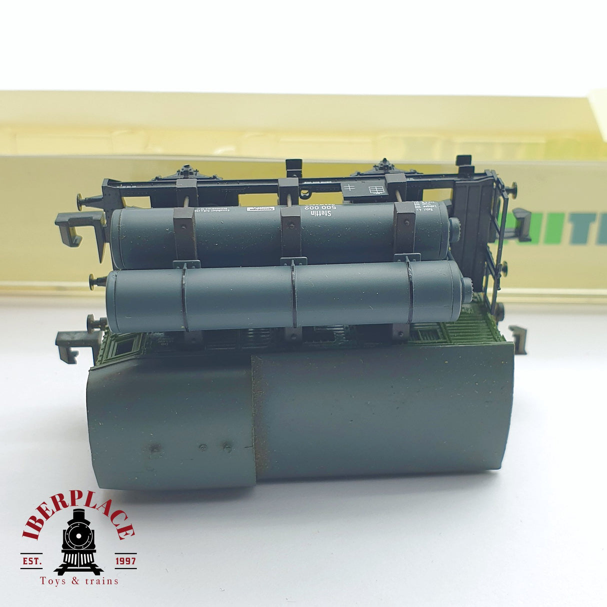 ♻️ 2 mano - Minitrix 13913K vagones mercancias DB N escala 1:160 TEN04