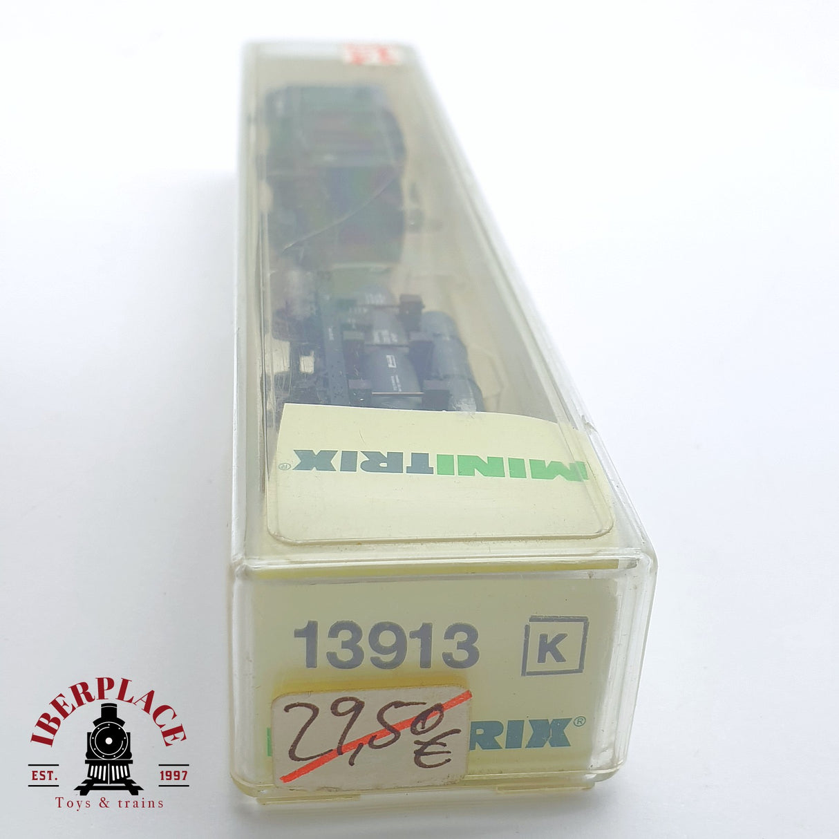 ♻️ 2 mano - Minitrix 13913K vagones mercancias DB N escala 1:160 TEN04