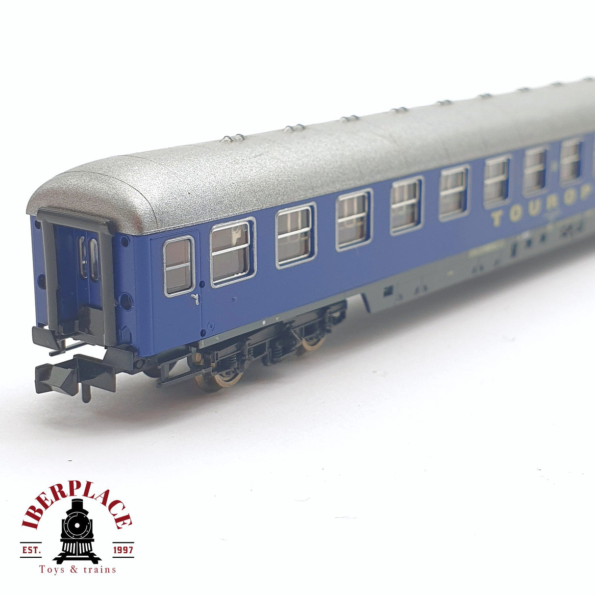 ♻️ 2 mano - Minitrix 15816 vagón pasajeros Touropa DB N escala 1:160 TEN04