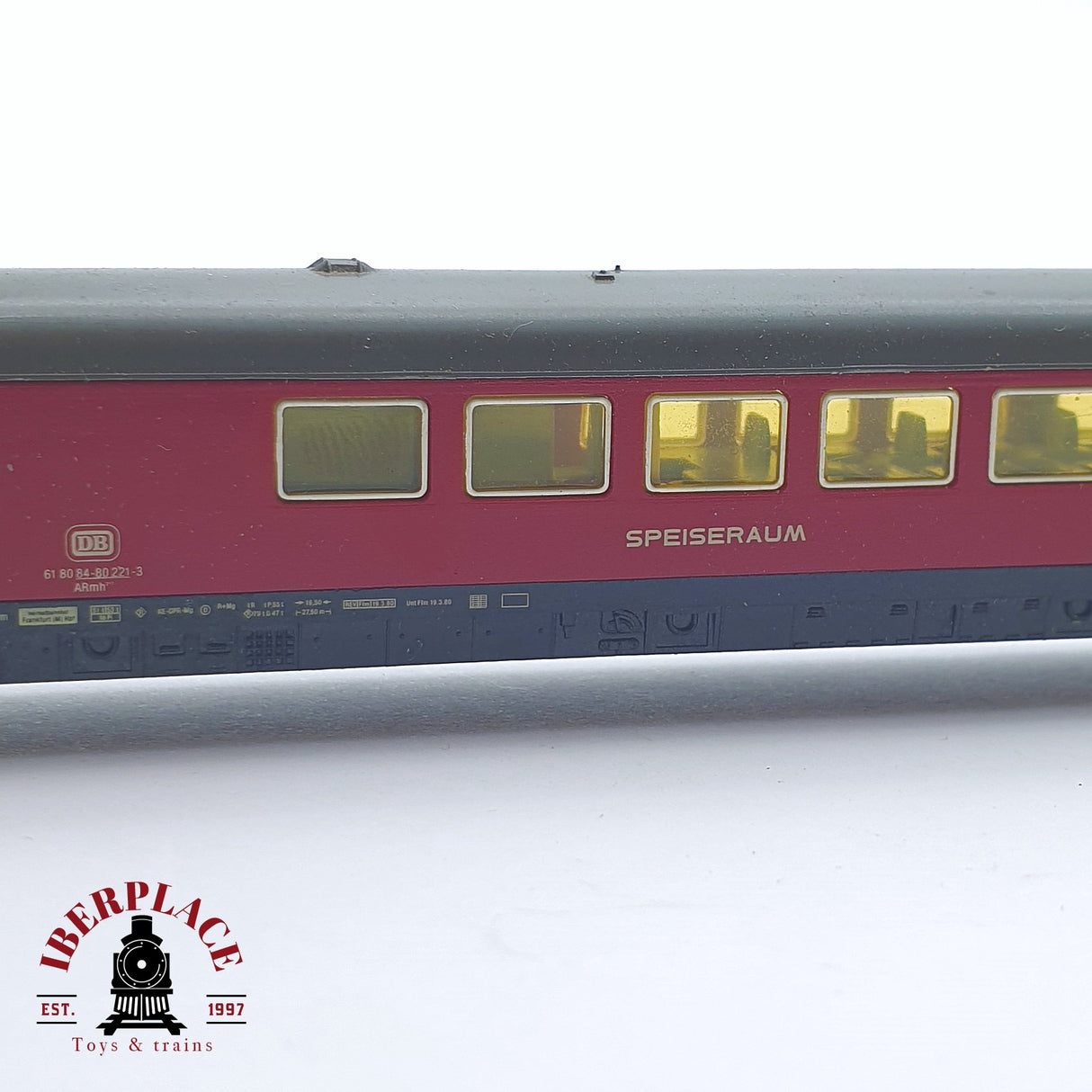 ♻️ 2 mano - Arnold 3252K vagón pasajeros comedor DB N escala 1:160 TEN04