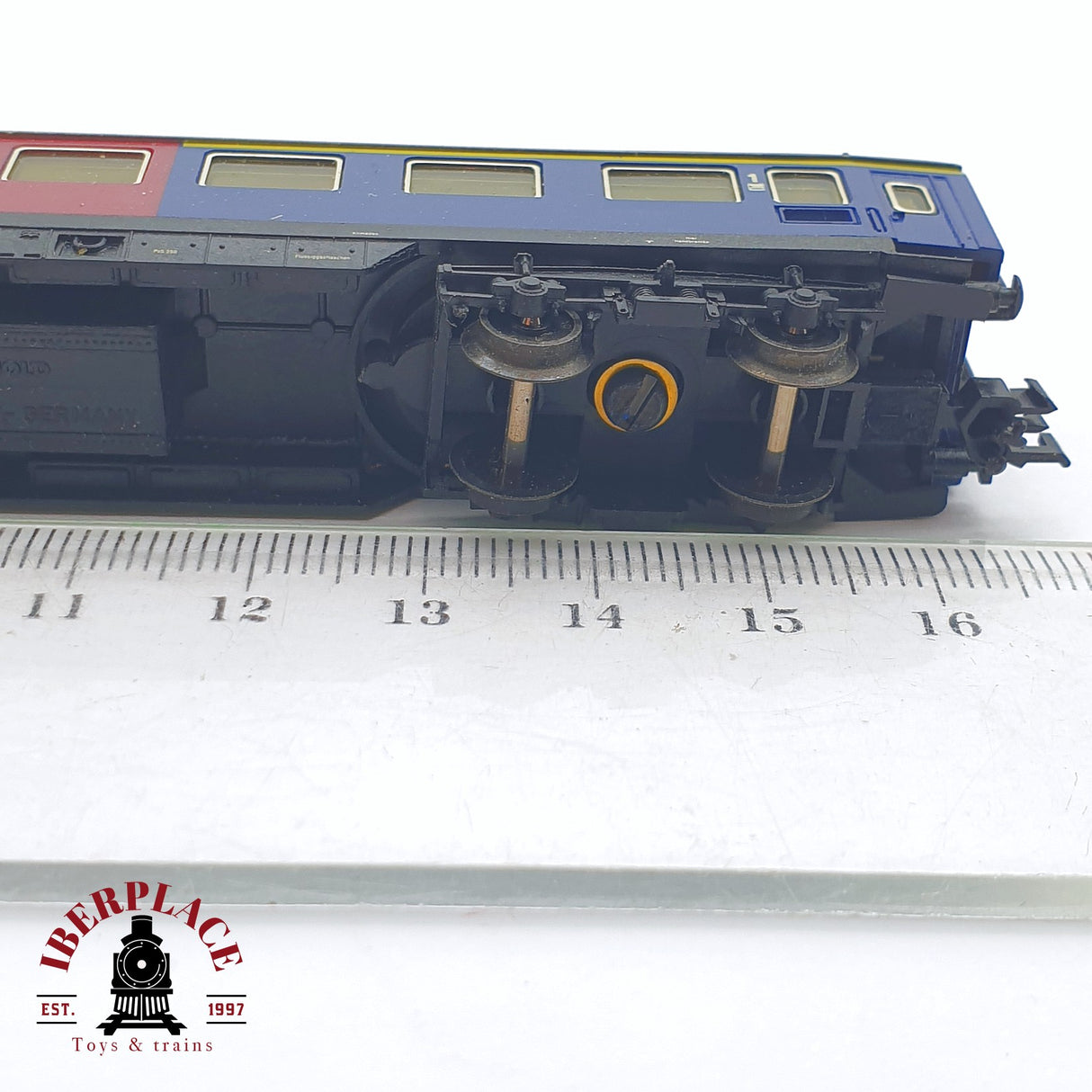 ♻️ 2 mano - Arnold 3252K vagón pasajeros comedor DB N escala 1:160 TEN04