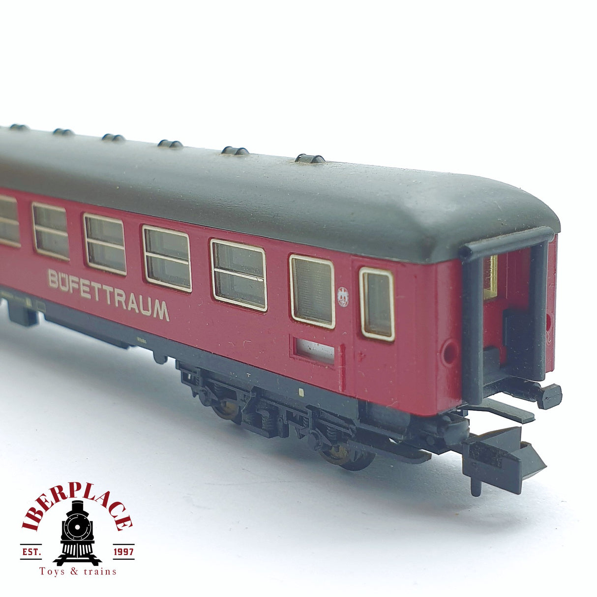 ♻️ 2 mano - Arnold 3253K vagón pasajeros Bufet DB N escala 1:160 TEN04