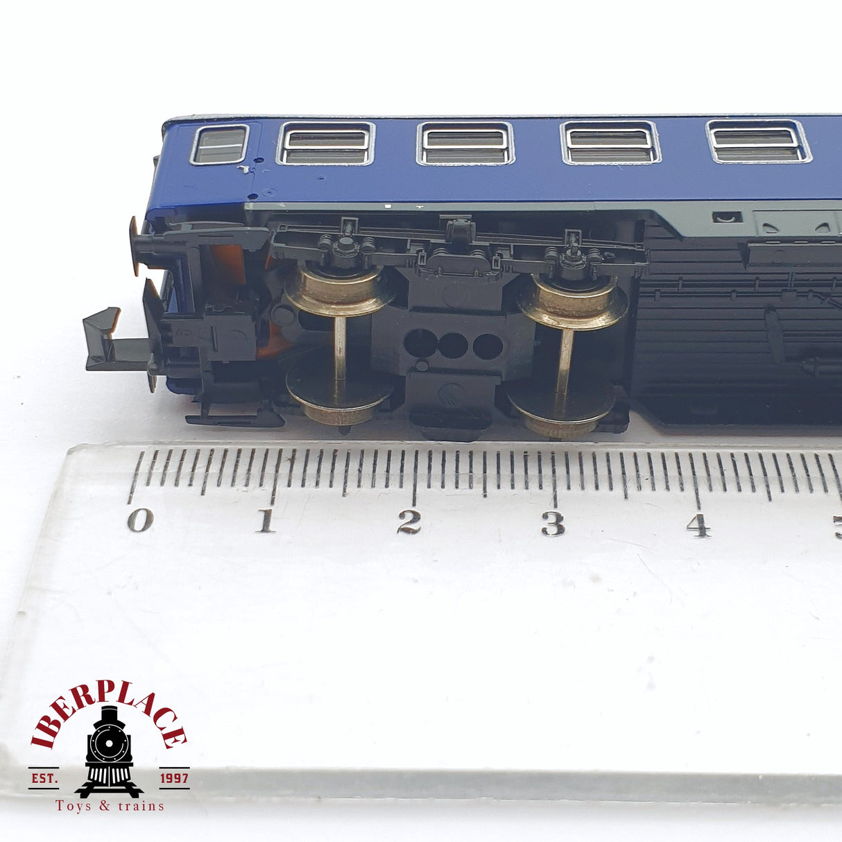 ♻️ 2 mano - Minitrix 15816 vagón pasajeros Touropa DB N escala 1:160 TEN04