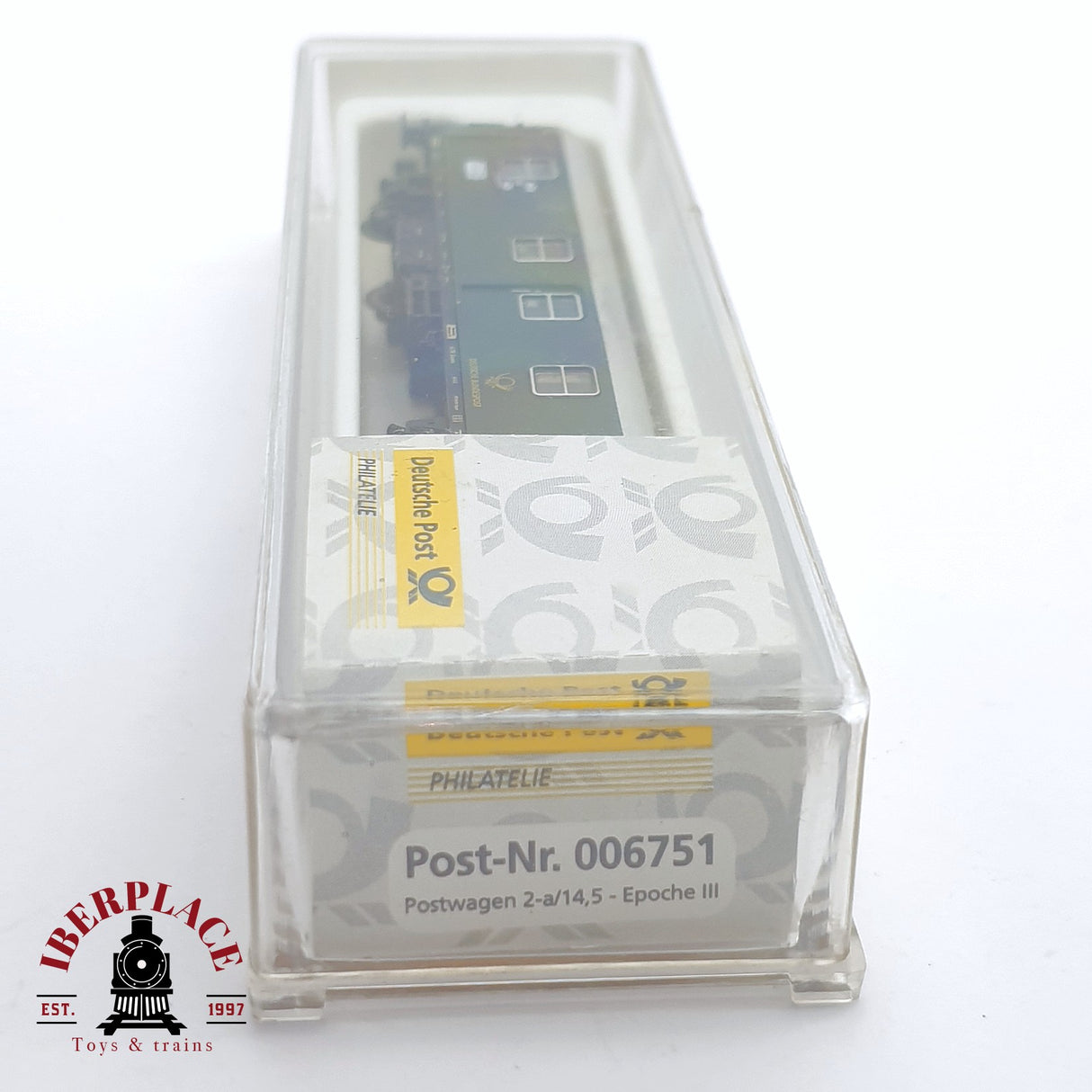 ♻️ 2 mano - Electrotren 006751 vagon correos DBP N escala 1:160 TEN04