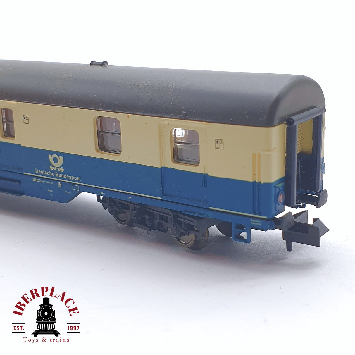 ♻️ 2 mano - Arnold 3245 vagon correos DBP N escala 1:160 TEN04