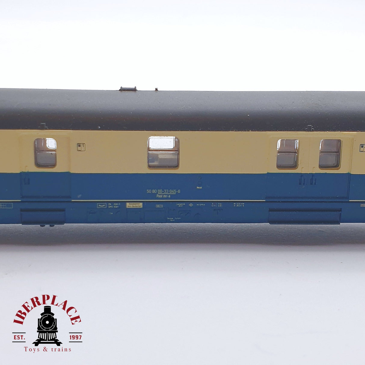 ♻️ 2 mano - Arnold 3245 vagon correos DBP N escala 1:160 TEN04