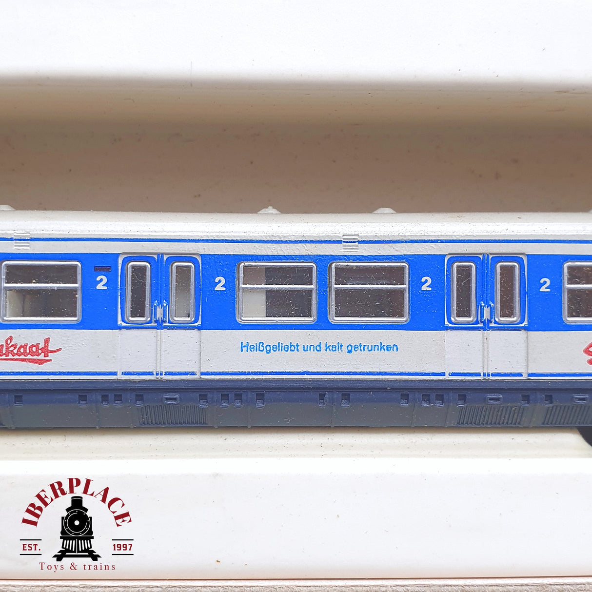 ♻️ 2 mano - Arnold 2940 Locomotora BR 420 con publicidad N escala 1:160 TEN04