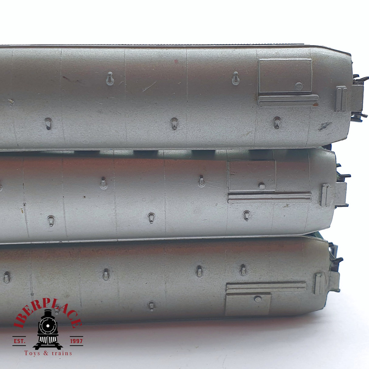 ♻️ 2 mano - 5x Roco Arnold vagones pasajeros y equipaje DB clase 1-2 N escala 1:160 TEN04