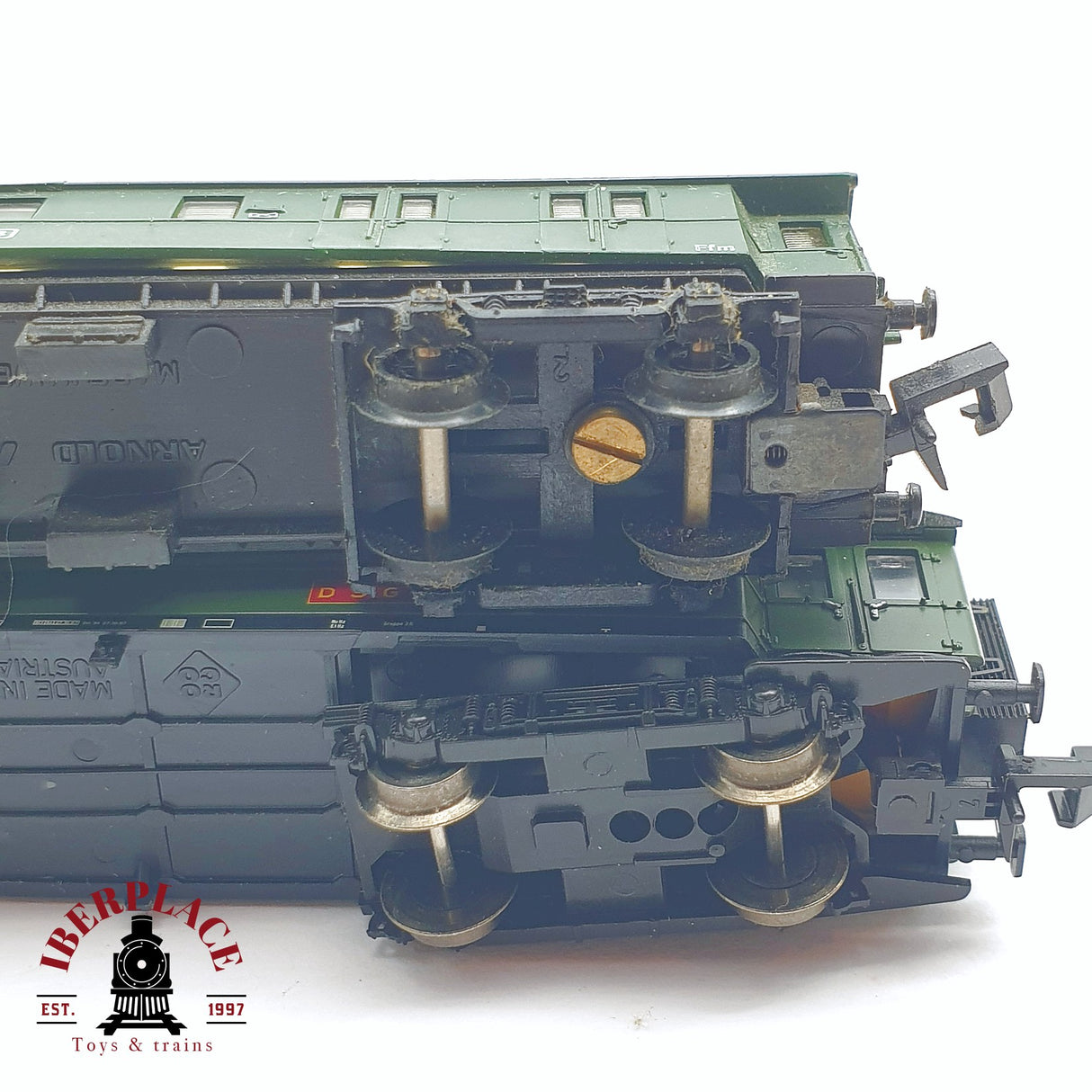 ♻️ 2 mano - 5x Roco Arnold vagones pasajeros y equipaje DB clase 1-2 N escala 1:160 TEN04